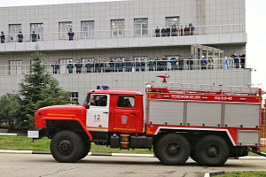 На Адлерской ТЭС ПАО «ОГК-2» прошли пожарно-тактические учения при участии главы МЧС России