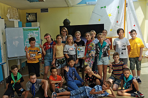 Дети со всей страны, отдыхающие в Орленке, продолжают знакомиться с темой энергосбережения