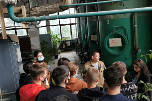 Студенты КубГТУ посетили с экскурсией котельную РОК-1 в Краснодаре